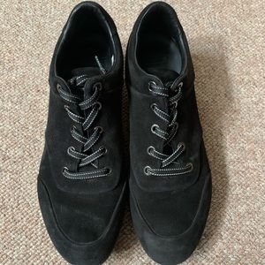 MaxMara Mm32 suede sneakers